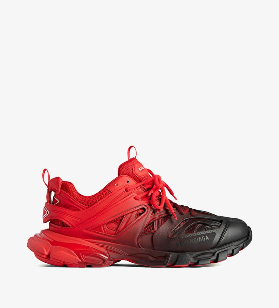Balenciaga Kırmızı Siyah Balenciaga Track