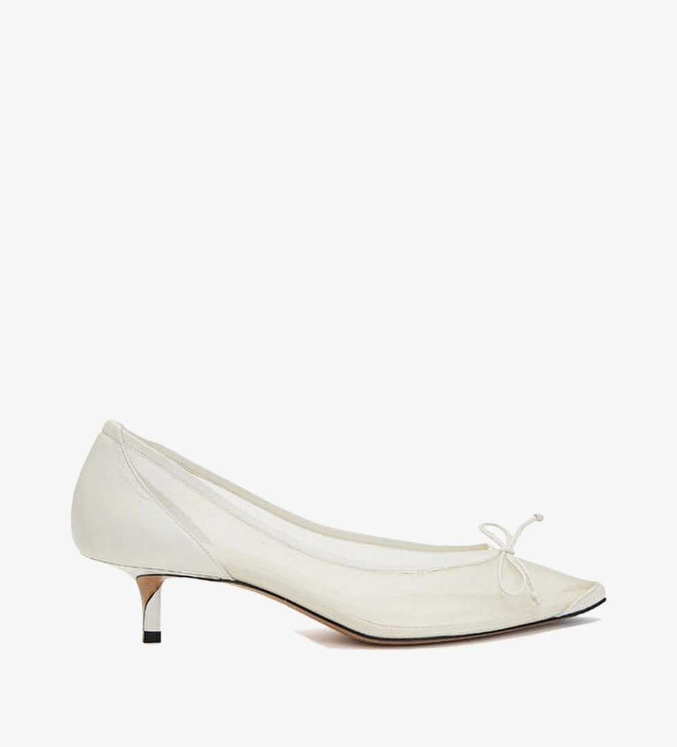 Jacquemus Beyaz Jacquemus Escarpins Tourni