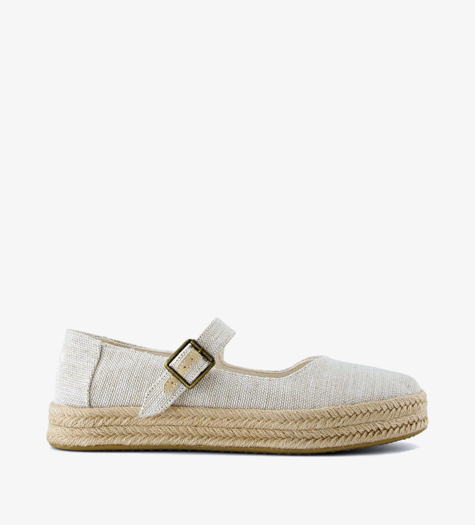 Carolina Naturel Bantlı Kadın Espadril