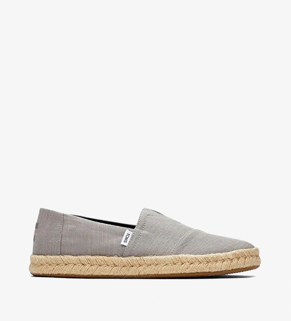 Alpargata Rope 2.0 Gri Jüt Tabanlı Erkek Espadril