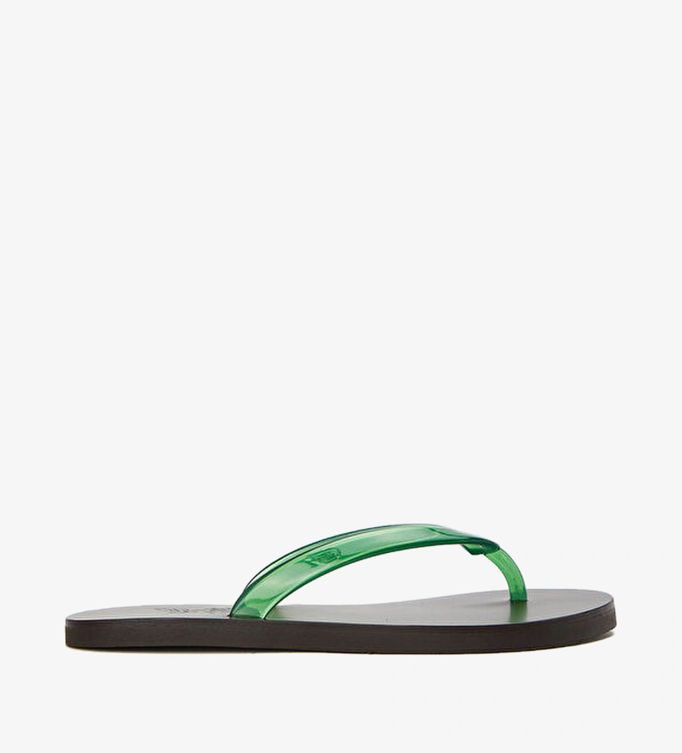 Ancient Greek Sandals Siyah Yeşil Ancient Greek Sandals Saionara