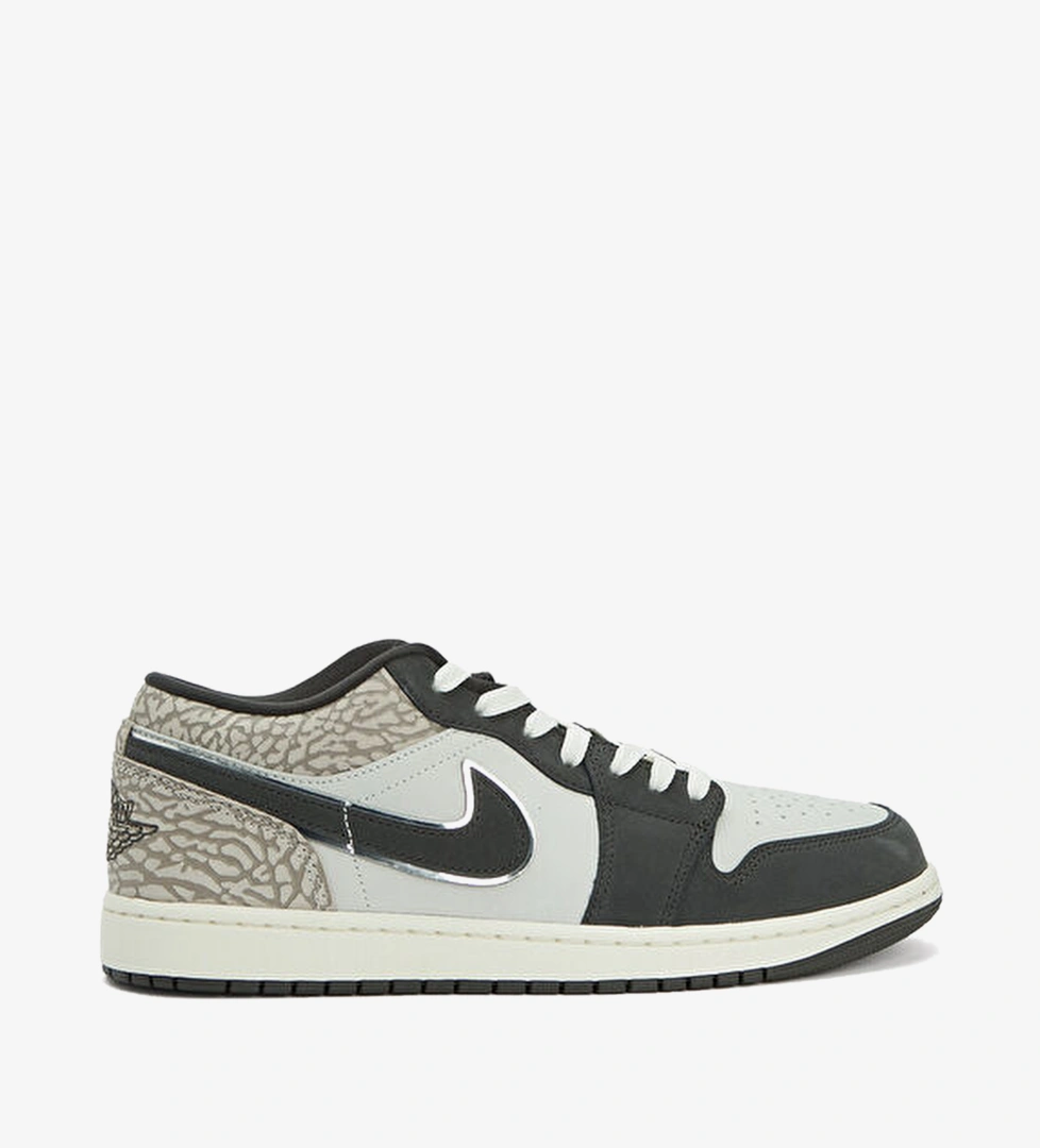 Air Jordan 1 Low Beyaz Erkek Deri Sneaker
