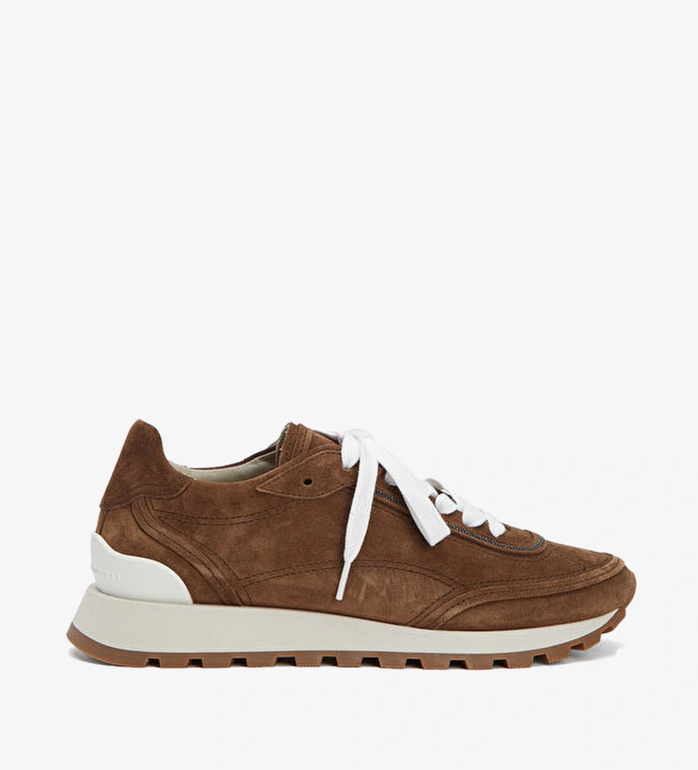 Karamel Kadın Süet Sneaker