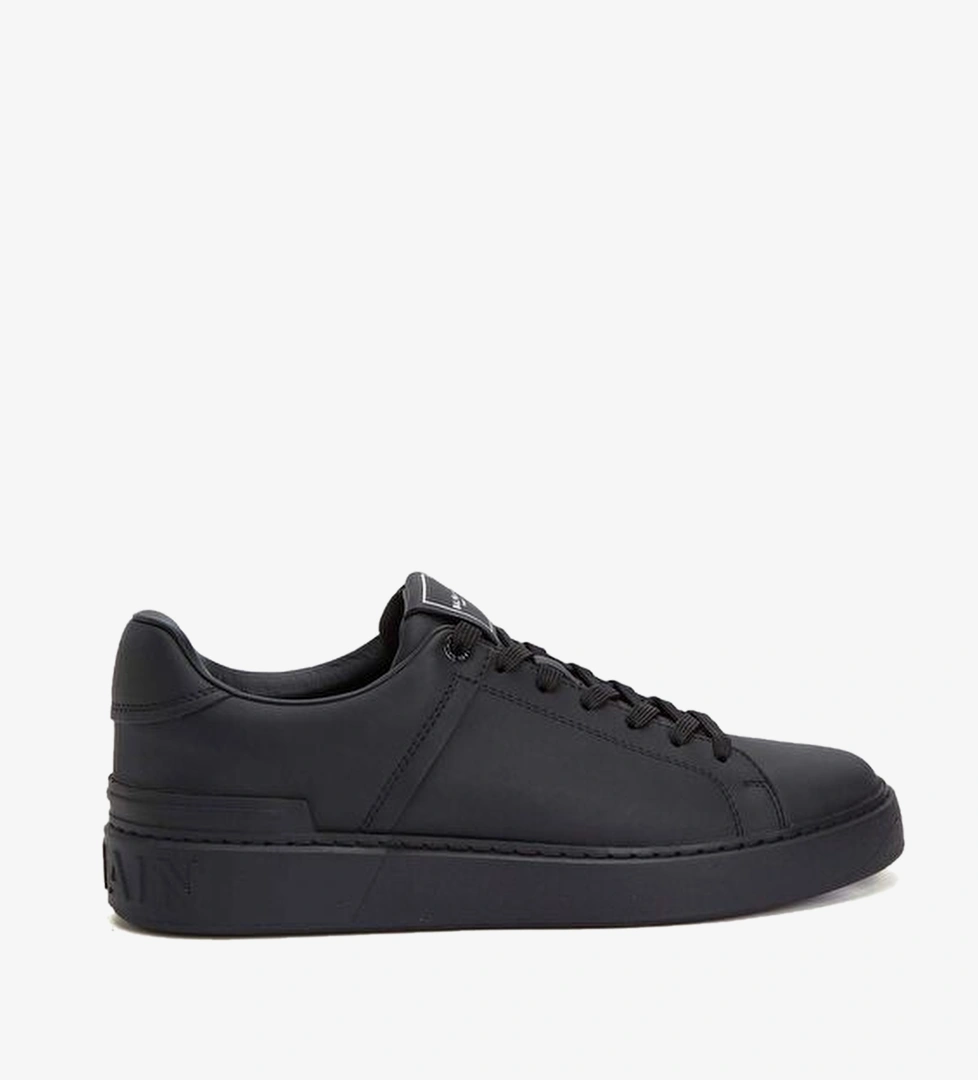 B-Court Siyah Erkek Deri Sneaker