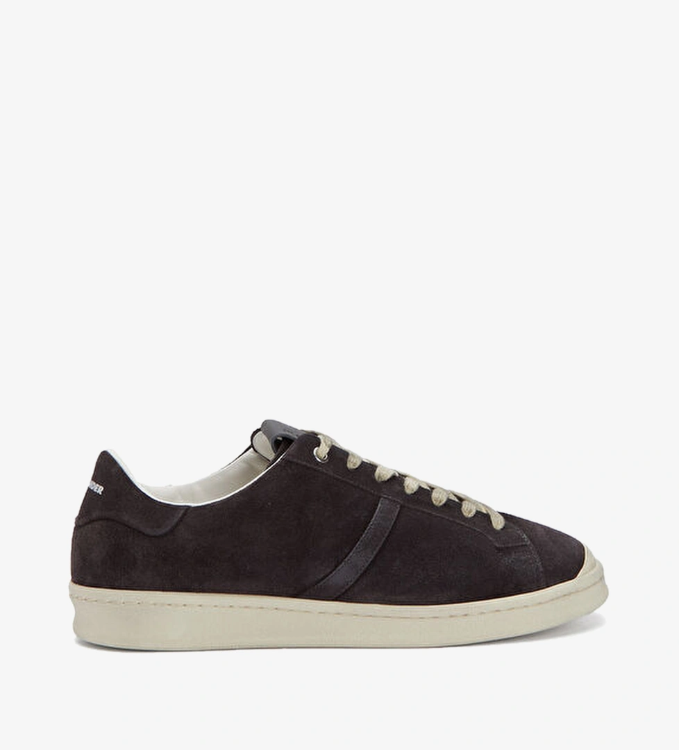 Antrasit Erkek Deri Sneaker