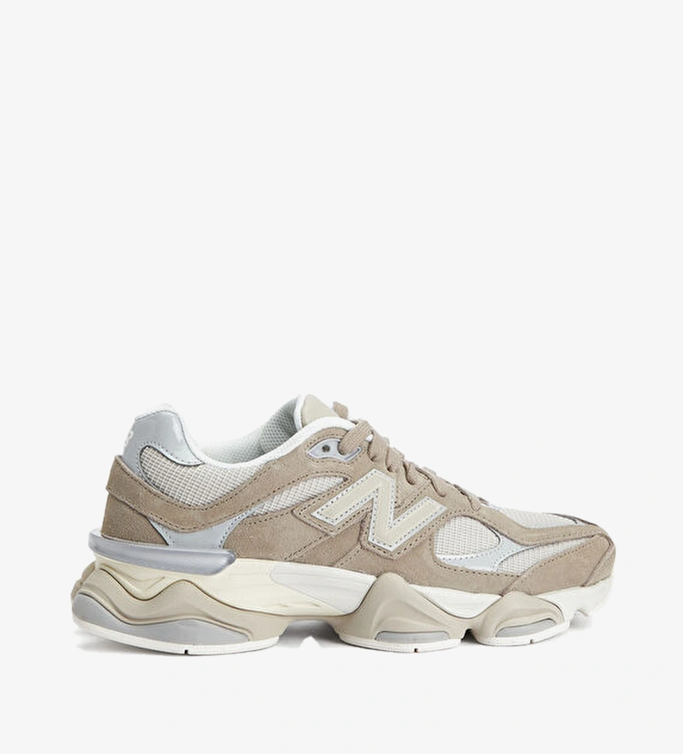 9060 Bej Kadın Süet Sneaker