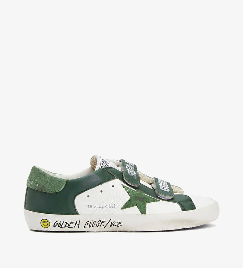 Golden Goose Beyaz Yesil Golden Goose Old