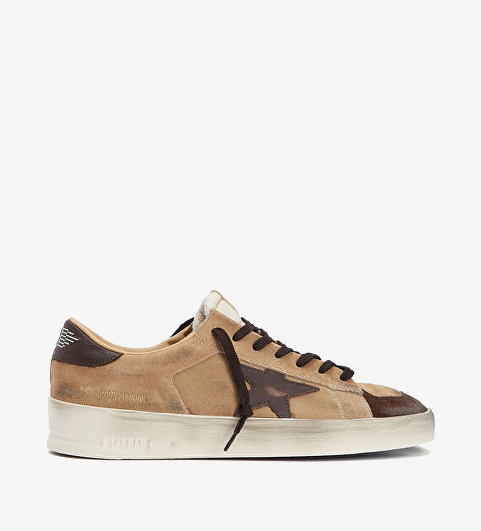 Golden Goose Bej Kahve Golden Goose Stardan