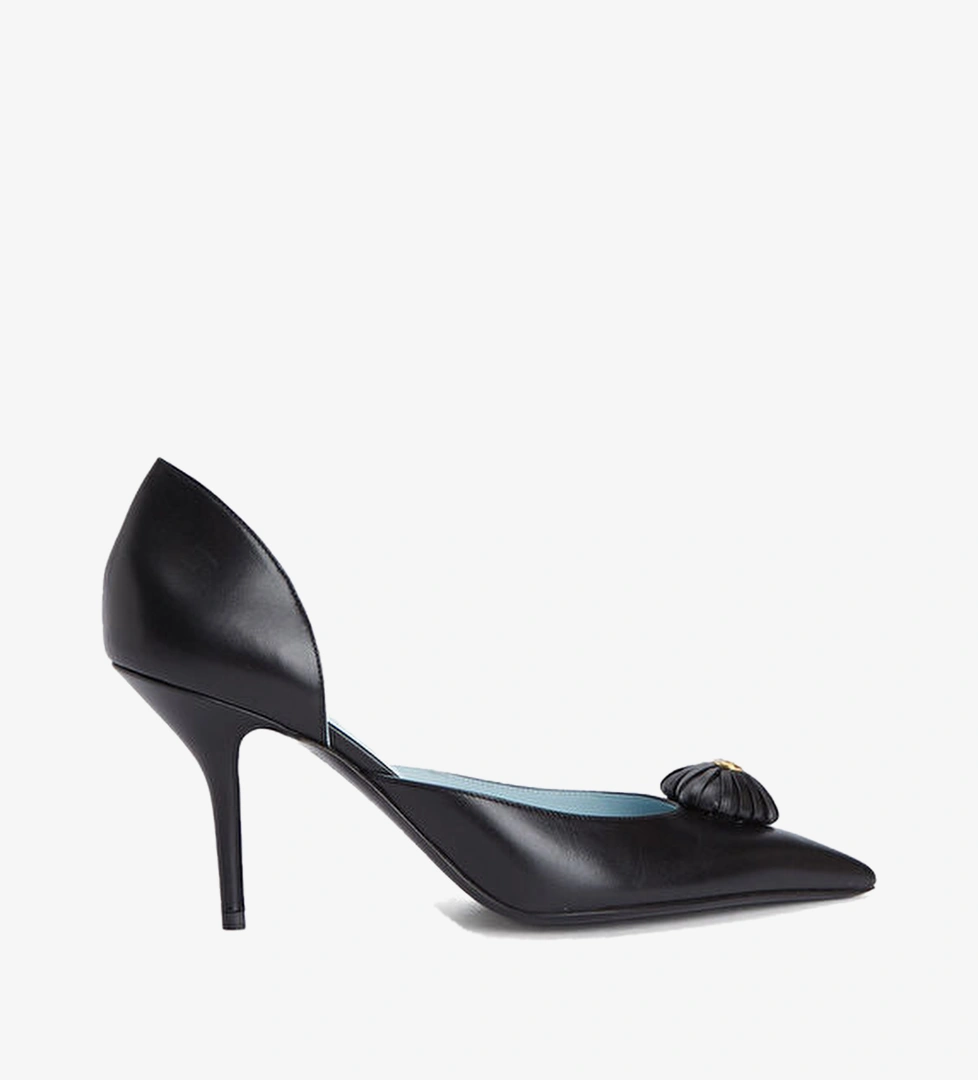 Valentino Garavani Siyah Valentino Garavani Coeur Deri