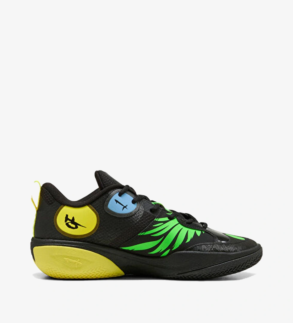 MB World.01 Black Lemon Crush Unisex Basketbol Ayakkabısı