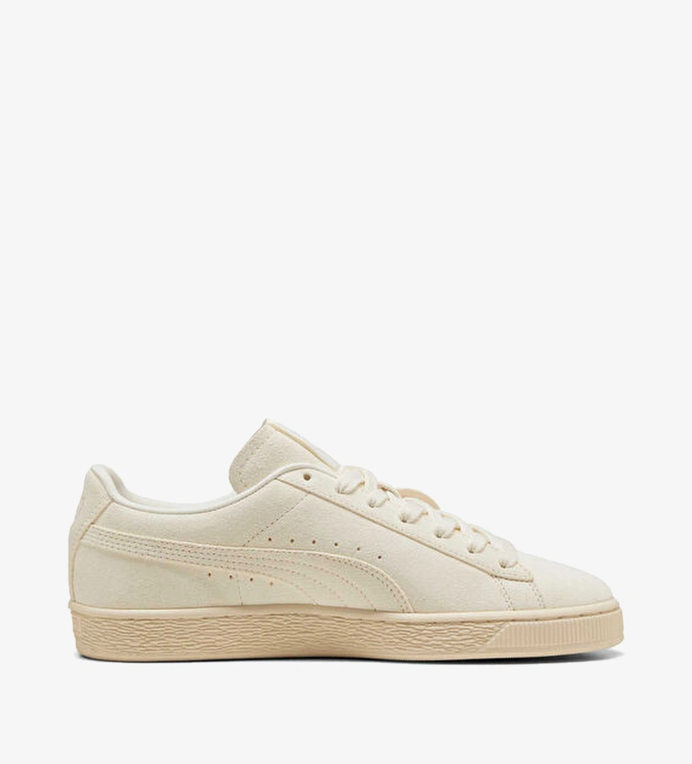 Charles F. Stead II White Süet Unisex Sneaker