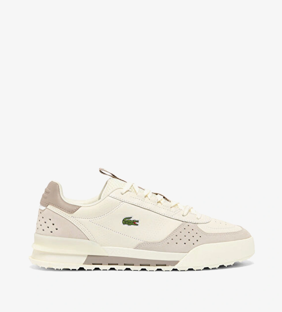 Slam Break Krem Deri Süet Erkek Sneaker