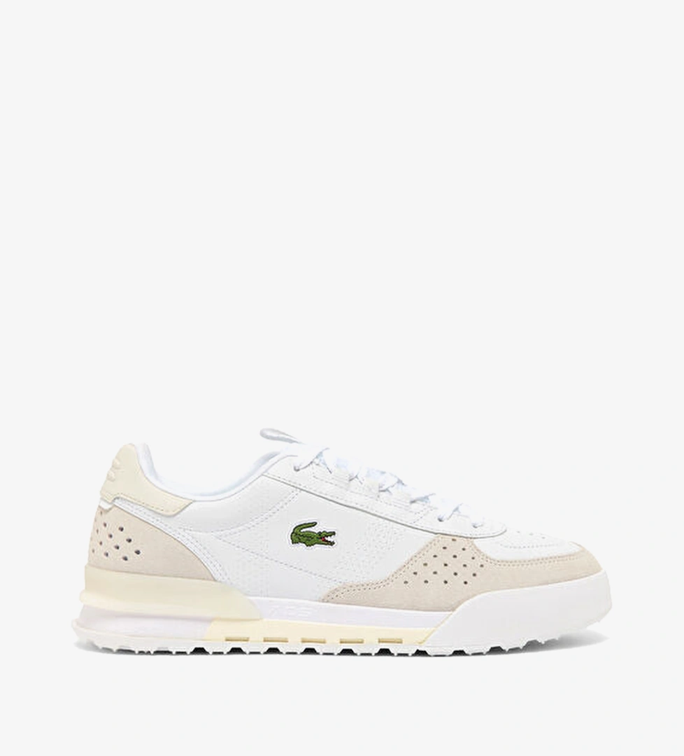 Slam Break Beyaz Süet Deri Erkek Sneaker