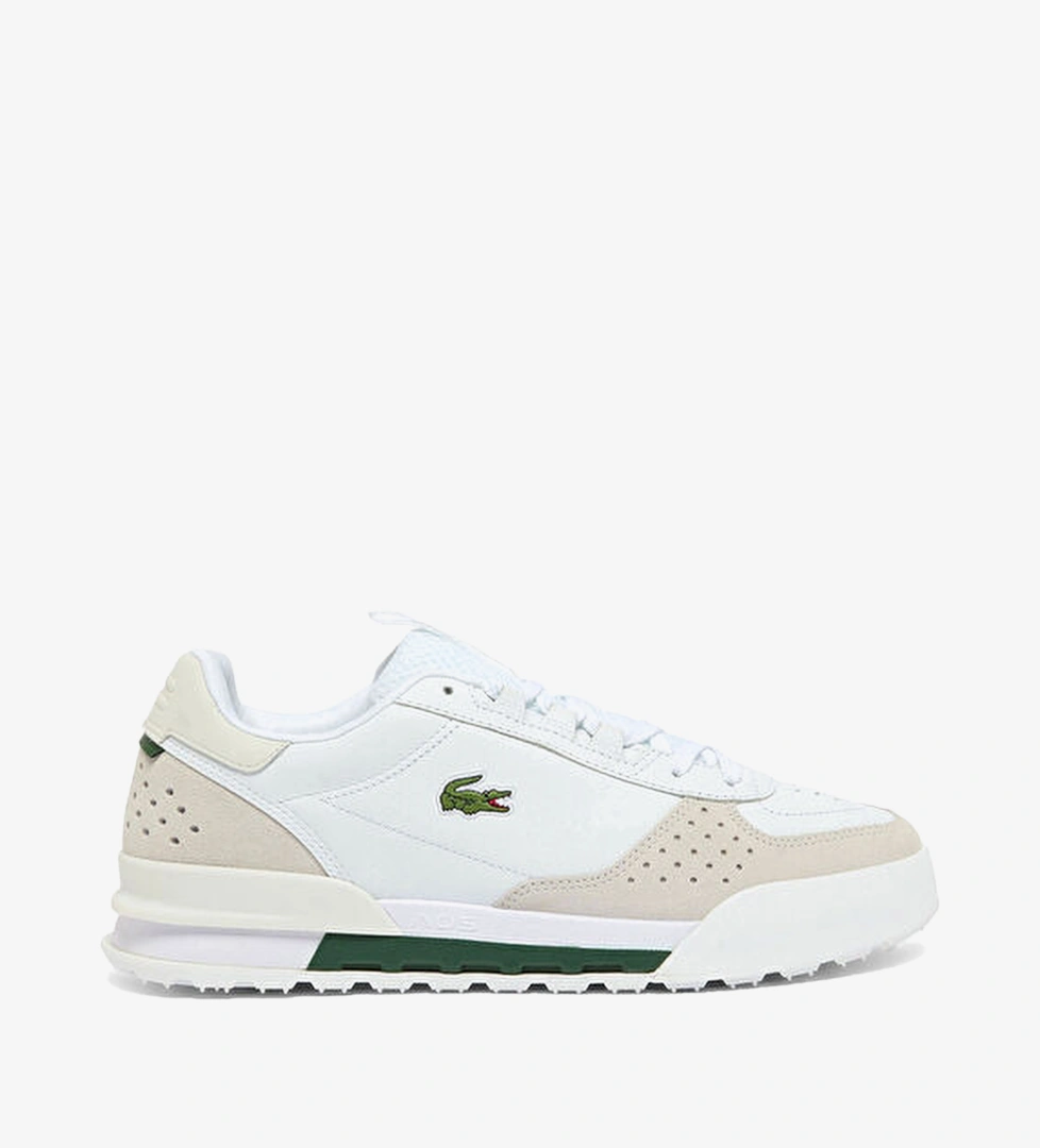 Slam Break Beyaz Süet Deri Erkek Sneaker