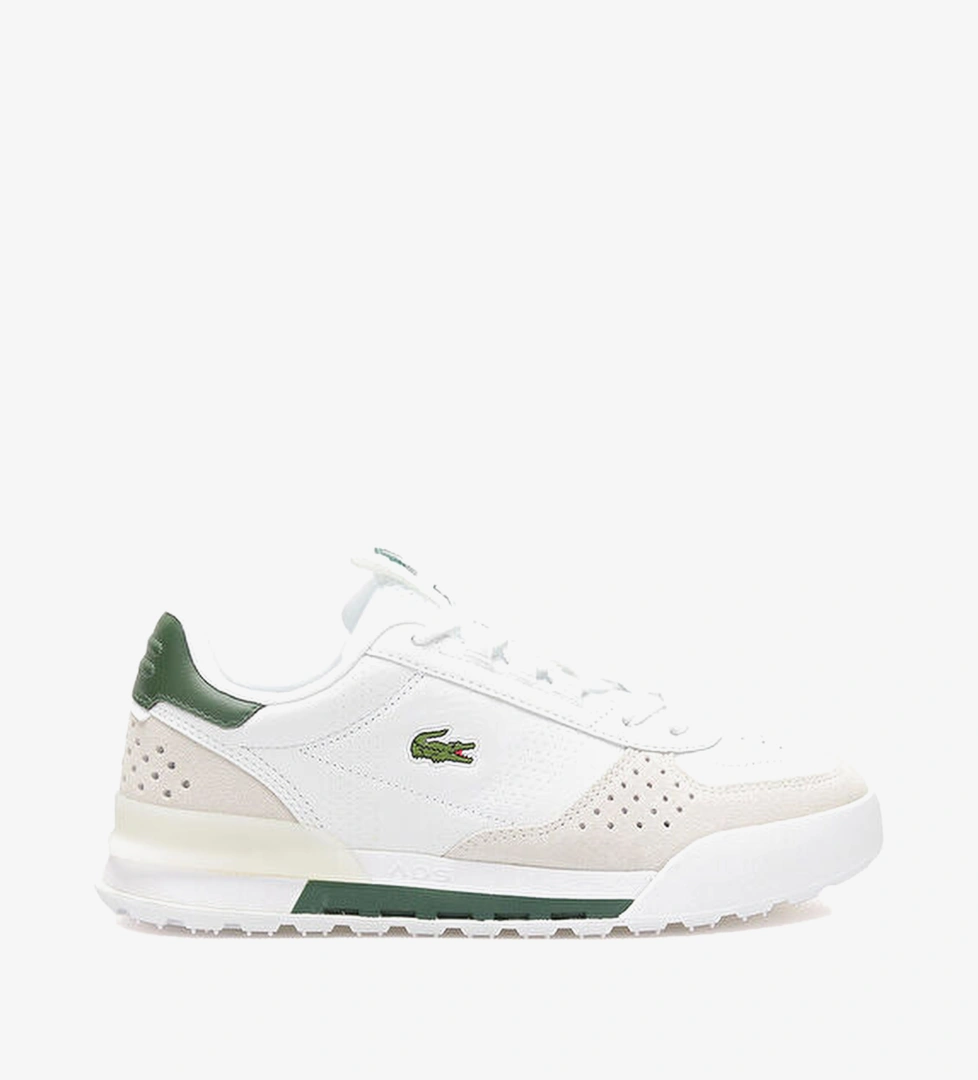 Slam Break Beyaz Deri Süet Kadın Sneaker