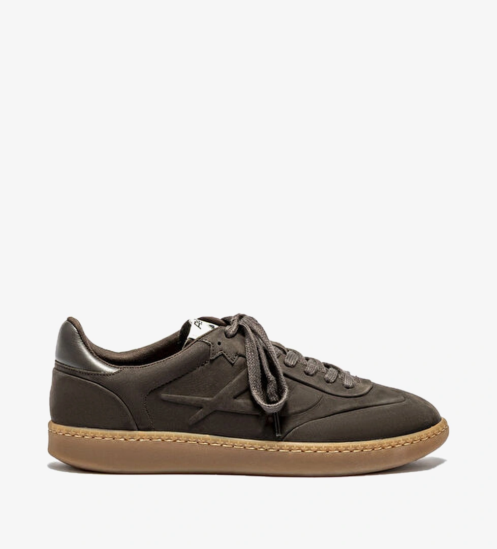 Siena Kahverengi Kadın Deri Sneaker