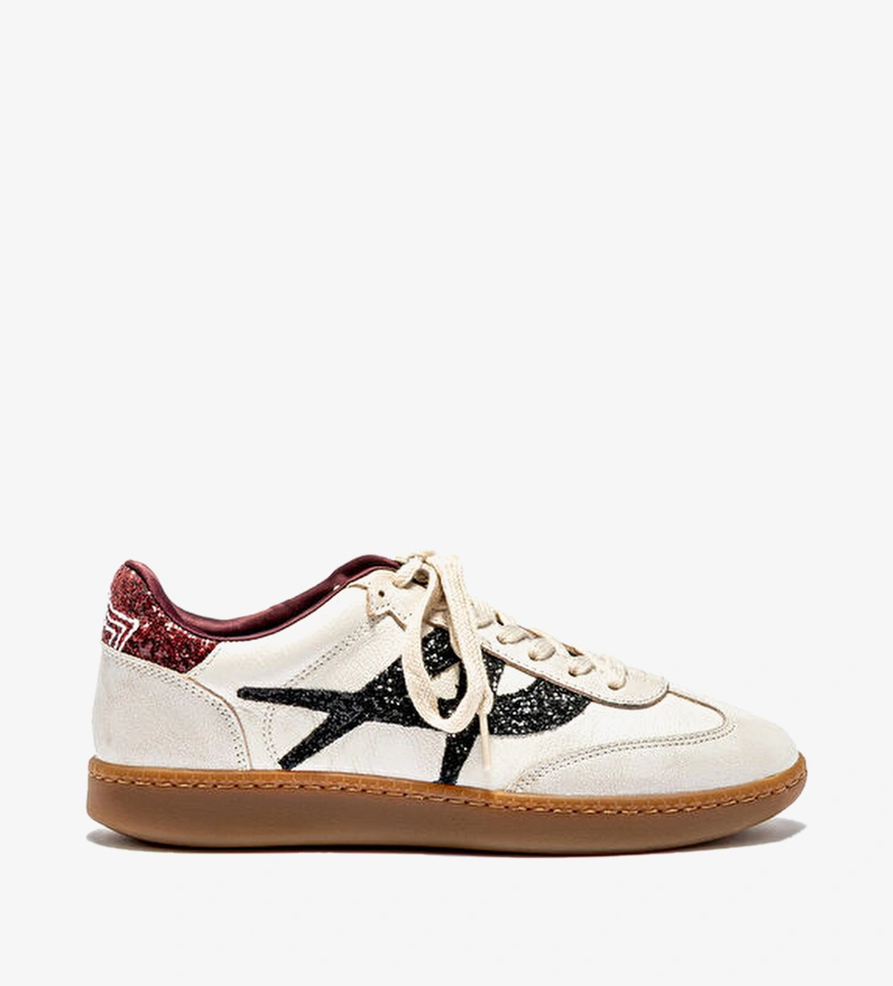 Sunset Beyaz Kadın Deri Sneaker