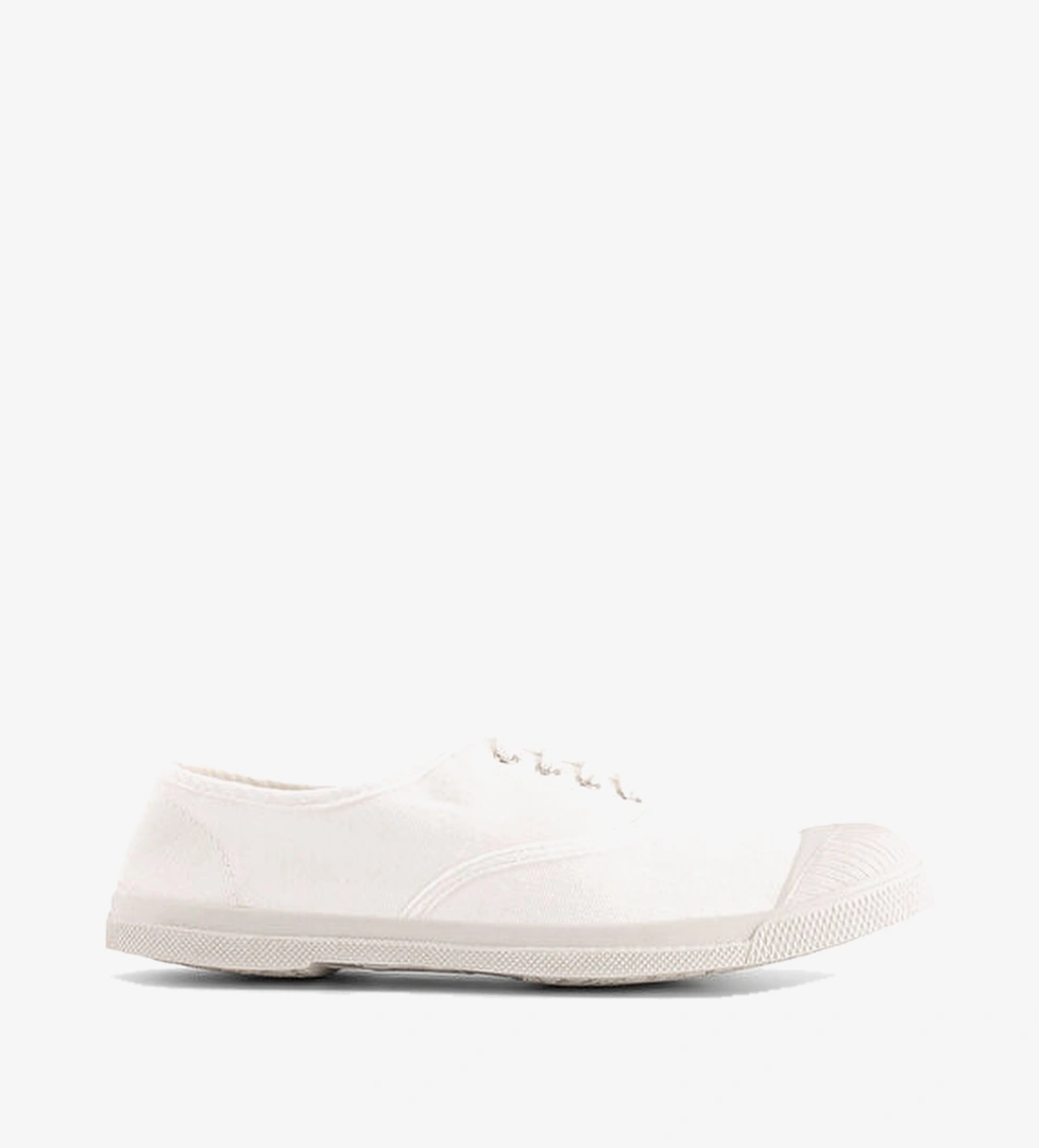 Tennis Lacet Blanc Beyaz Kadın Sneaker