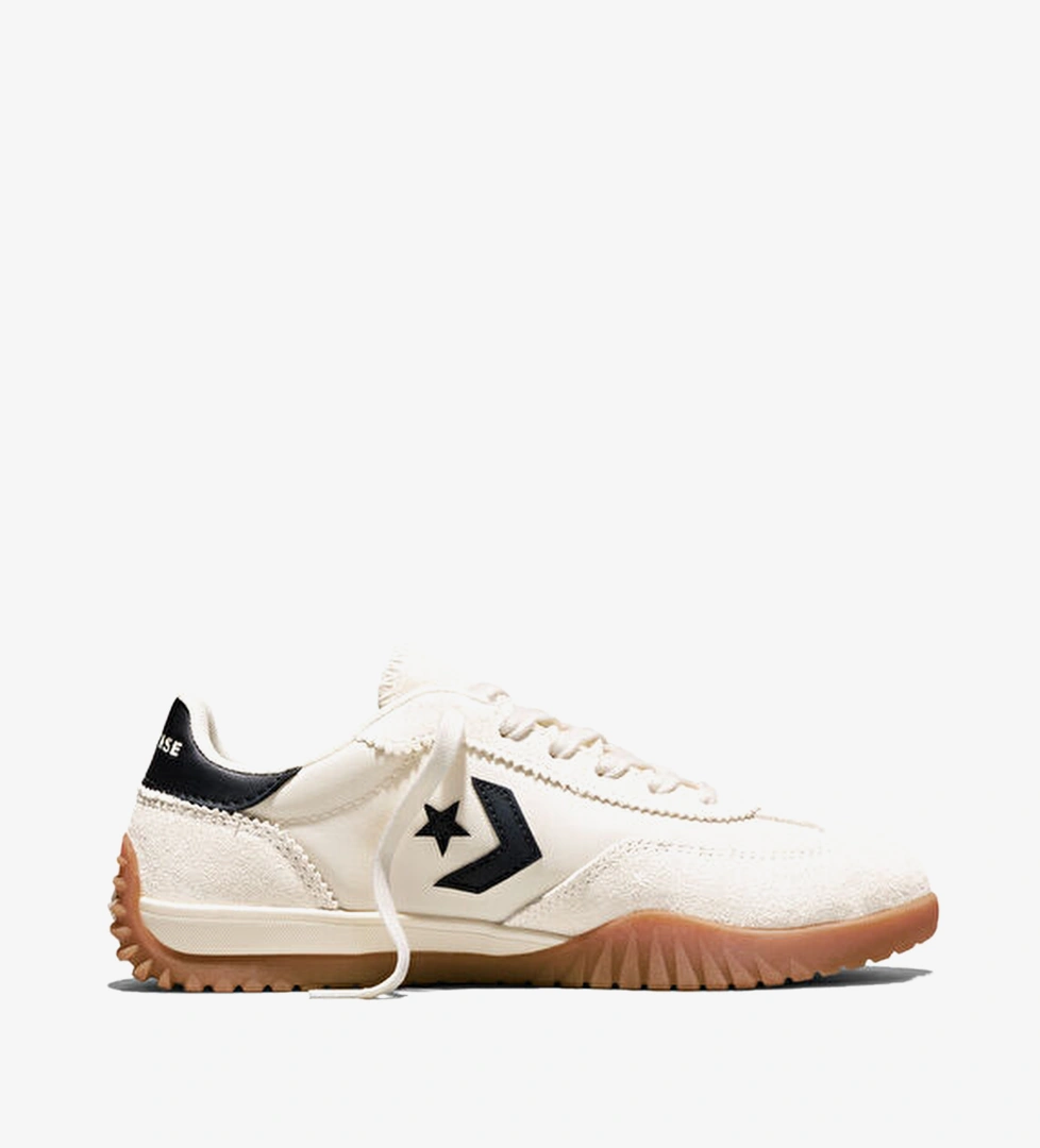 Converse Run Star Trainer Unisex Krem Süet Sneaker
