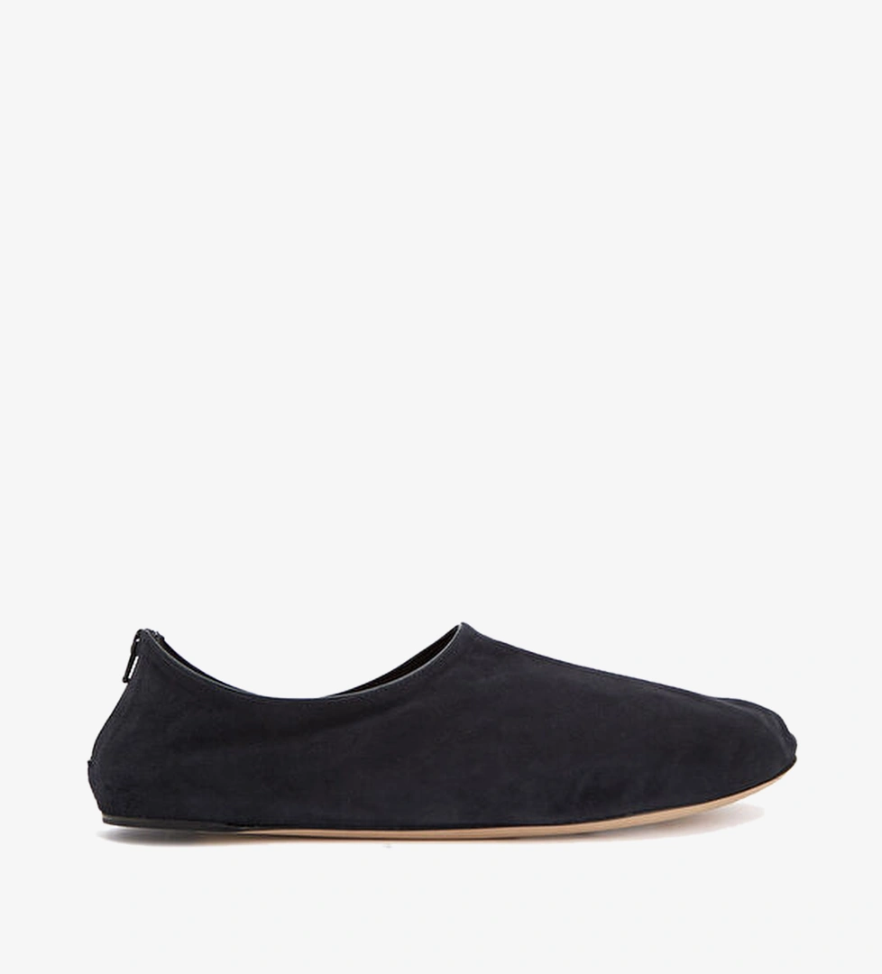 Stellene Lacivert Kadın Süet Sneaker