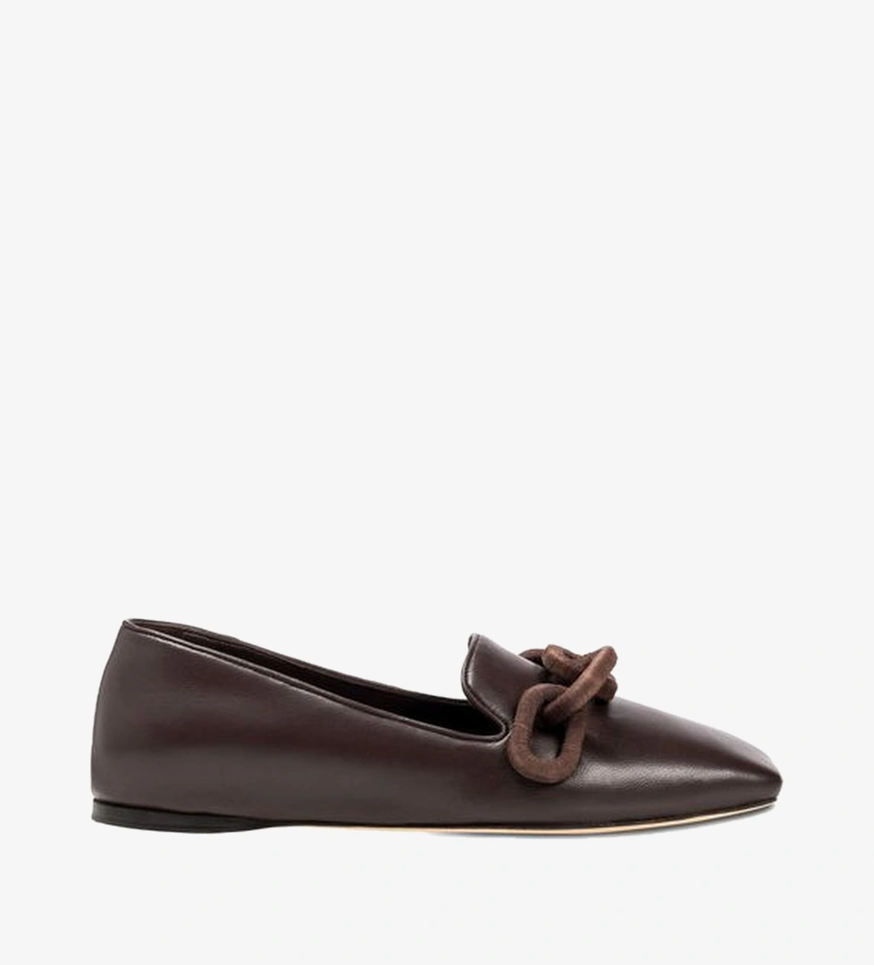 Catena Kahverengi Kadın Deri Loafer