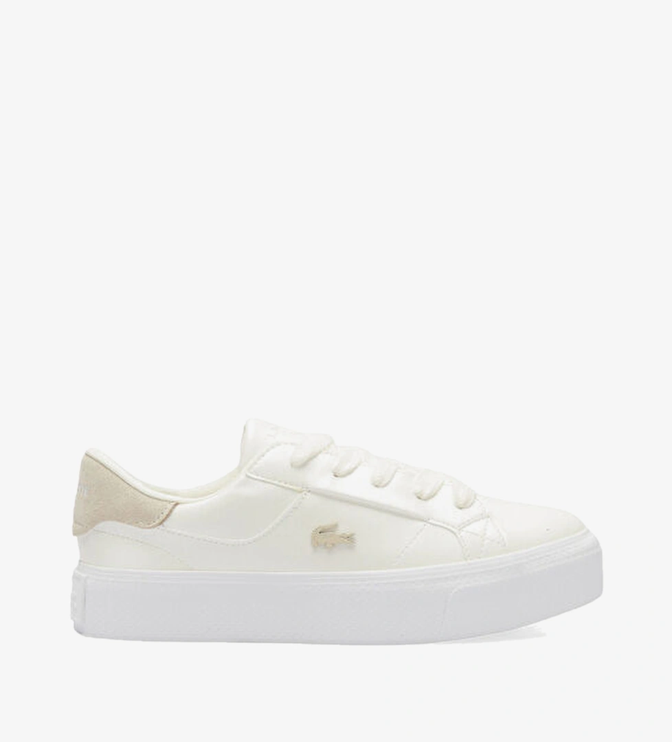 Ziane Platform Bej Deri Kadın Sneaker