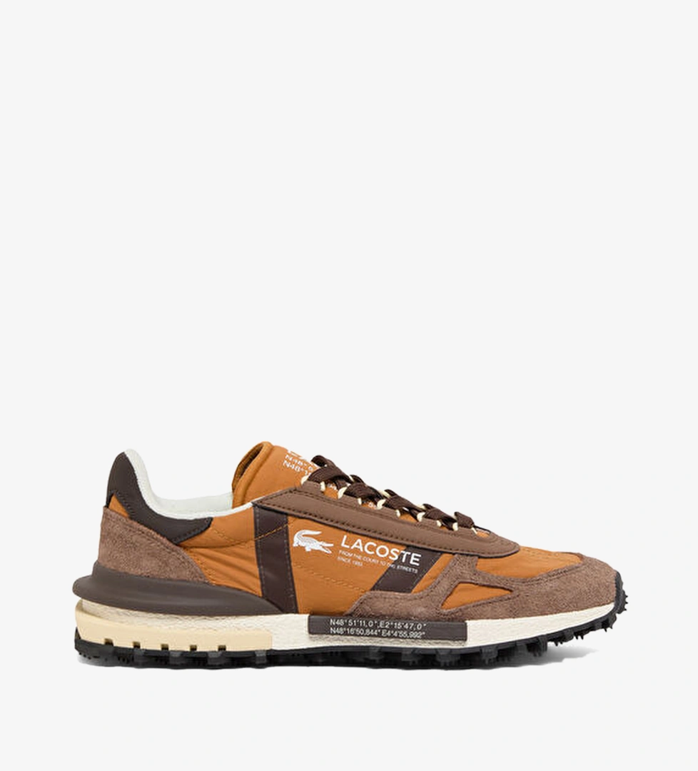 Elite Active Kahverengi Süet Detaylı Erkek Sneaker