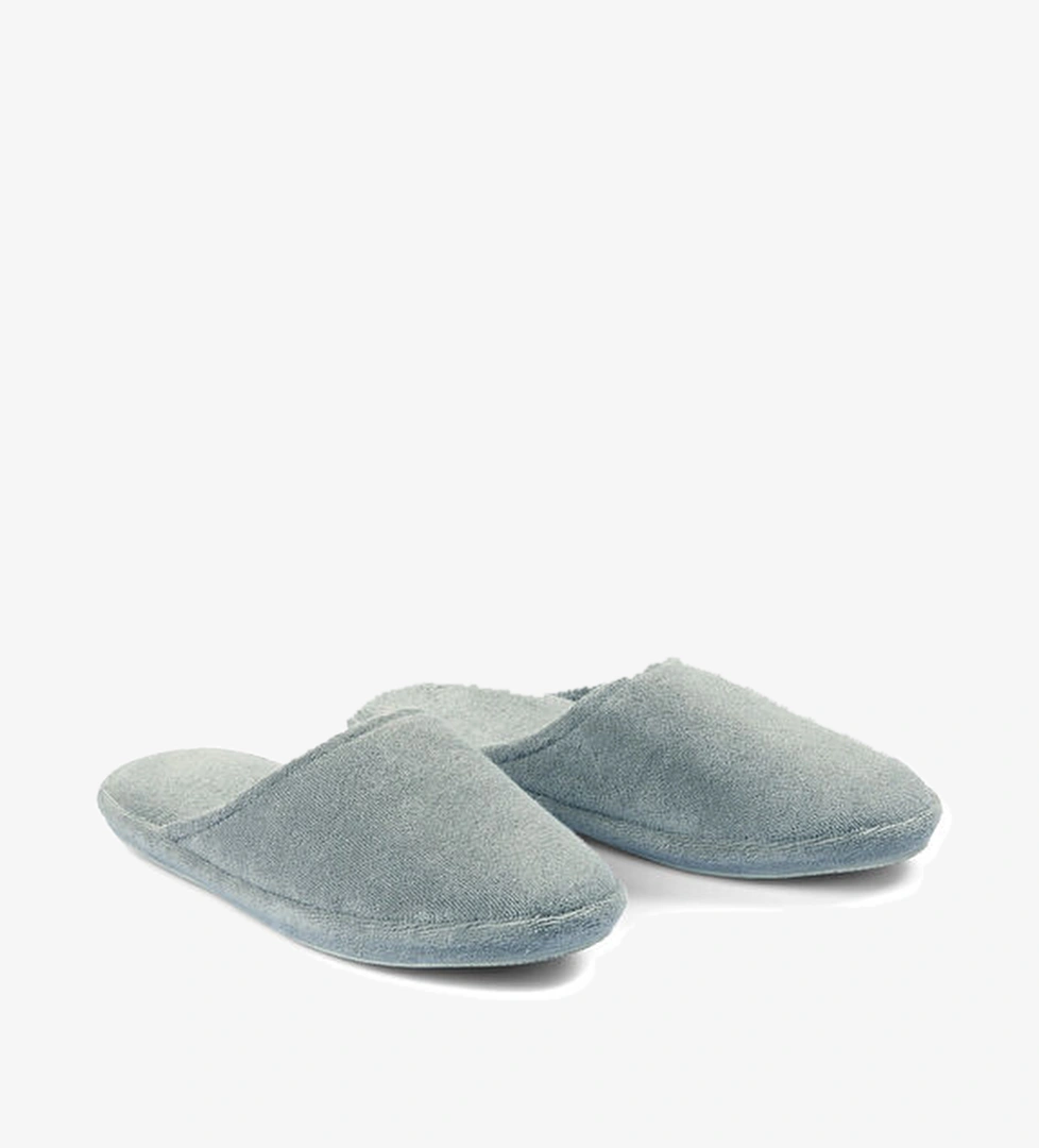 Hamam Olympia Mavi Unisex Havlu Terlik model görseli