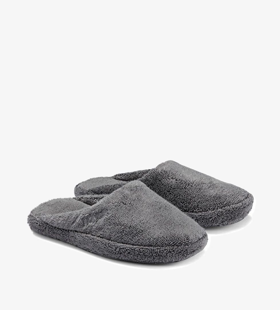 Hamam Hamam Koyu Gri Pera Antrasit Erkek Havlu Terlik Beymen'de! Koyu Gri - 1. görsel