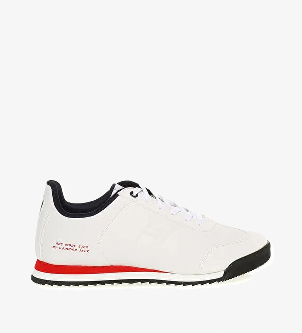 Hammer Jack Beyaz - Kırmızı Erkek Sneaker 101 21540 - Görsel 1