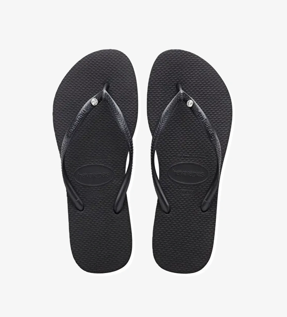 Havaianas Siyah Kadın Plaj Terliği HAV. SLIM CRYSTAL - Görsel 1
