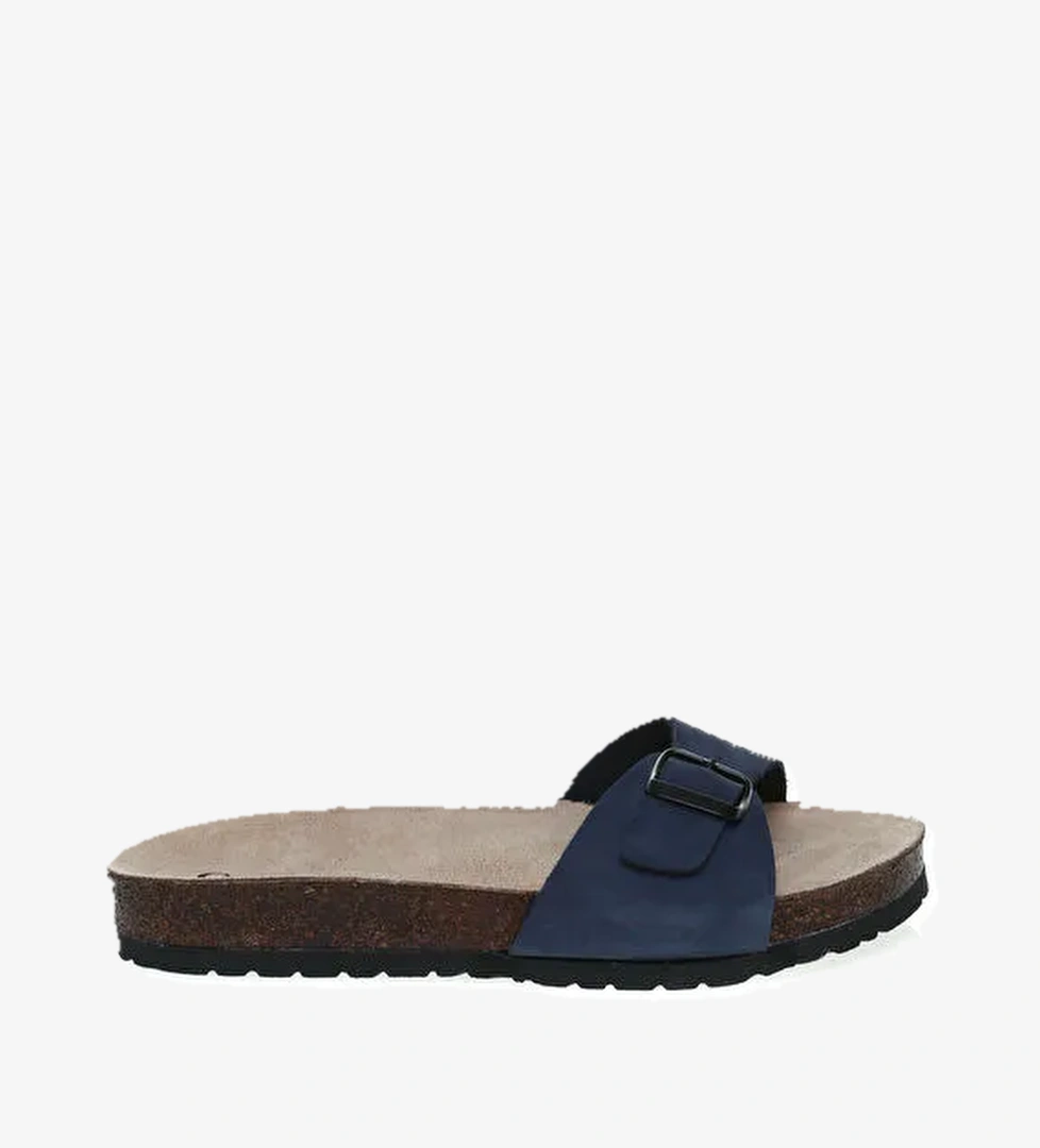 Cotton Bar Lacivert Terlik