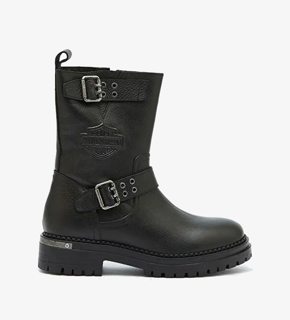 Harley Davidson Harley Davidson Siyah Kadın Deri Bot UPTOWN model görseli