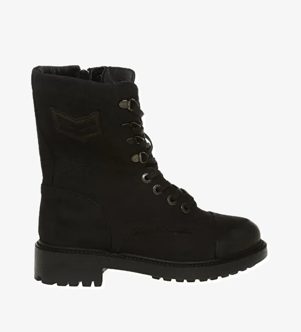 Hammer Jack Siyah Kadın Deri Bot 102 18354-G - Görsel 1