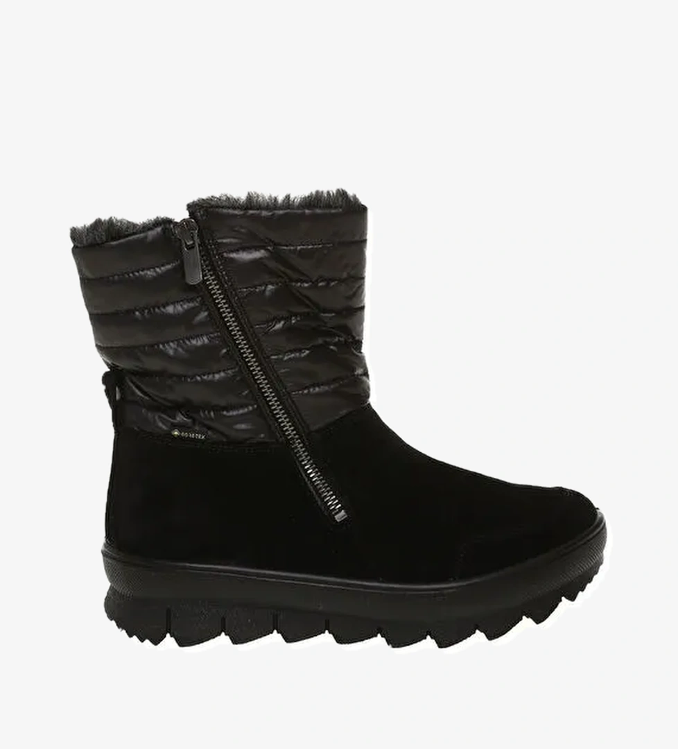 Legero Siyah Kadın Süet Kar Botu 2-009900