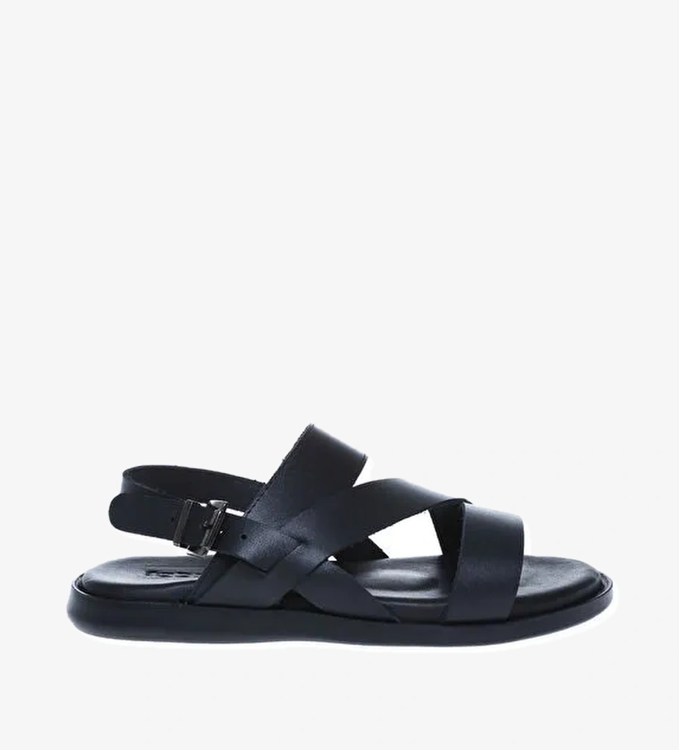 Fabrika Siyah Erkek Terlik BRENNA - Görsel 1