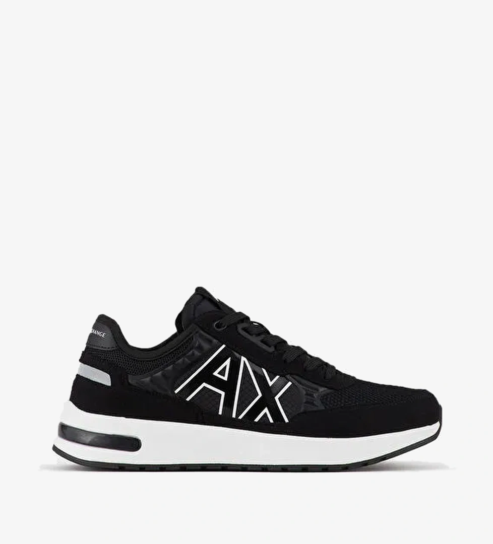 Armani Exchange Armani Exchange Siyah Erkek Deri Sneaker XUX090XV27600002 Boyner'de! Siyah - 1. görsel