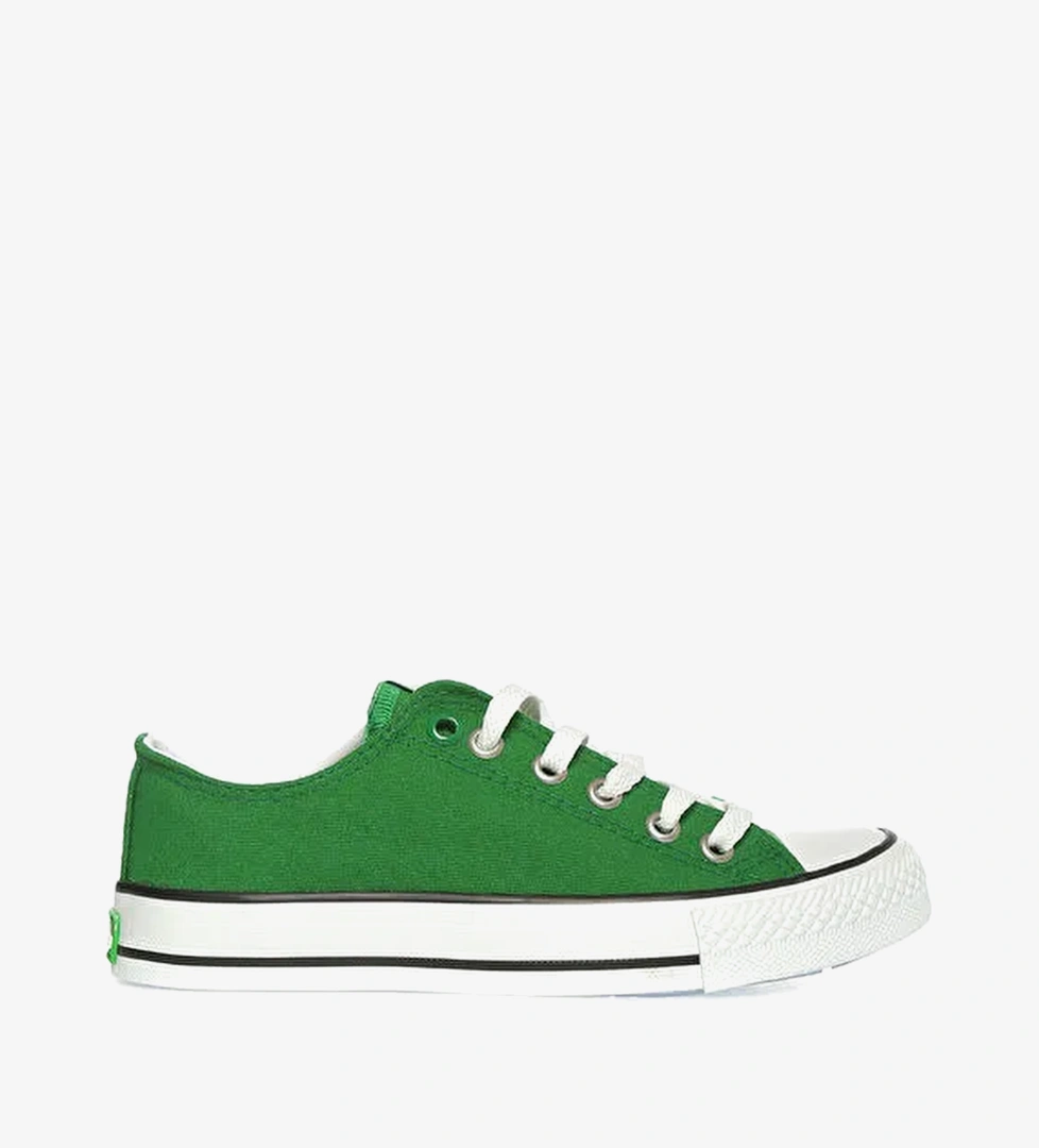 United Colors of Benetton Yeşil Kadın %70 Sentetik, %30 Suni Deri Sneaker BN-30196