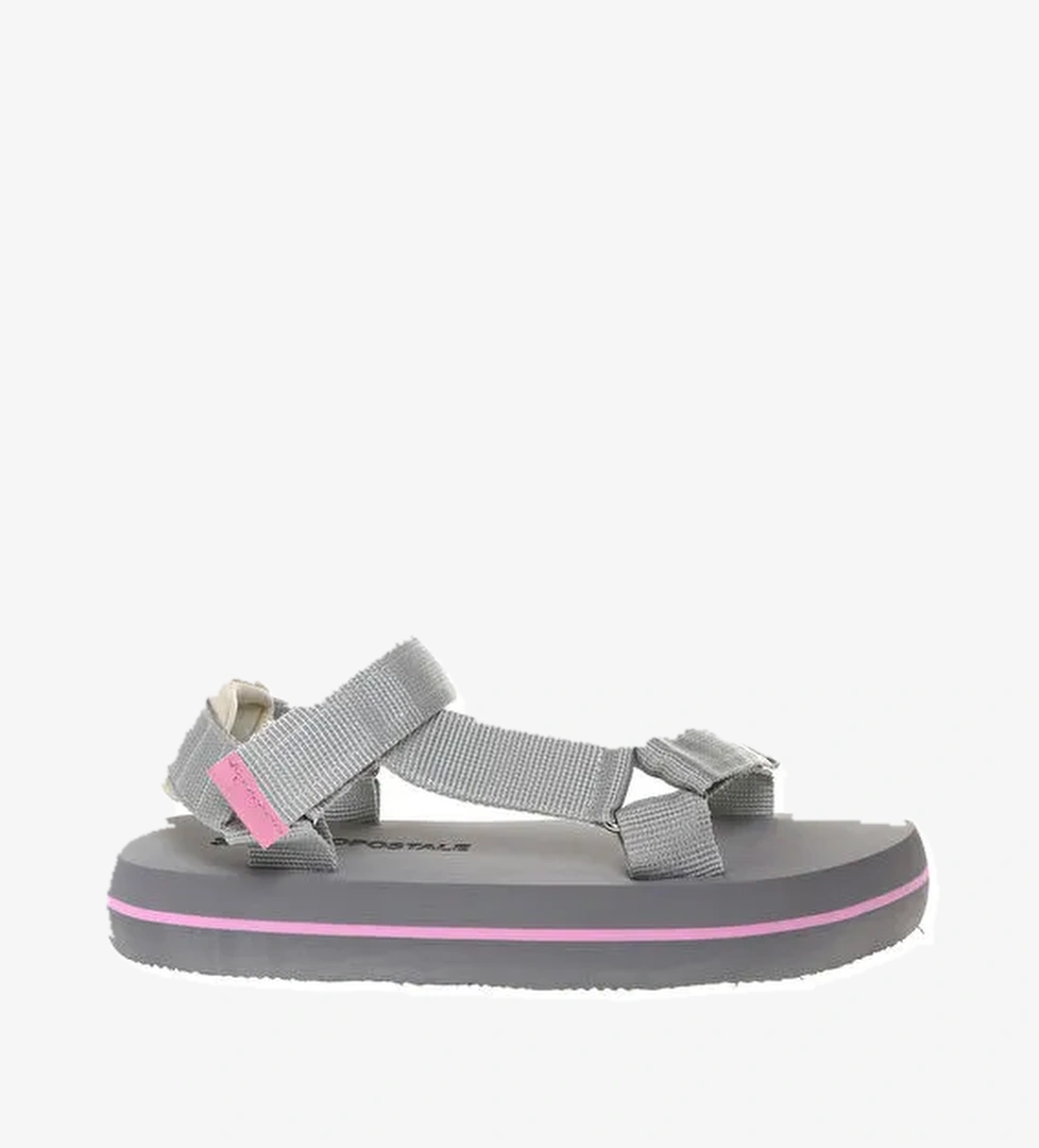 Aeropostale Gri-Pembe Kadın Sandalet ALEXIS - Görsel 1