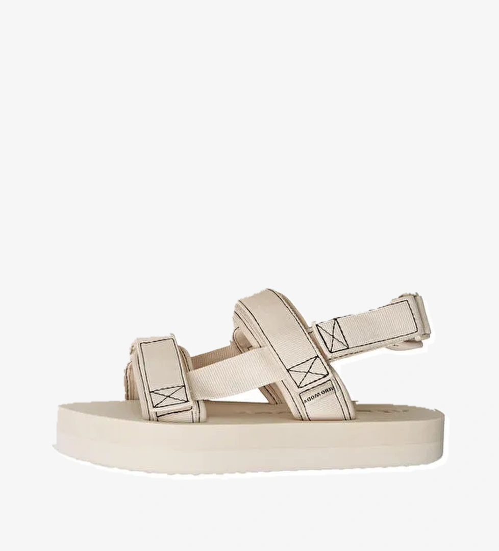 Vero Moda Krem Kadın Sandalet 10195807 - Görsel 1