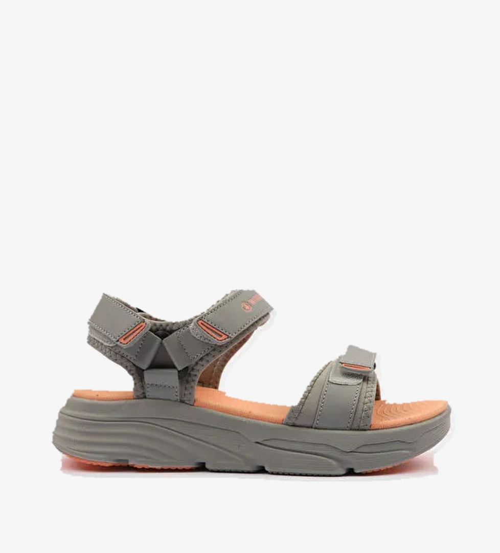 Hammer Jack Gri-Turuncu Kadın Sandalet 101 22106-Z - Görsel 1