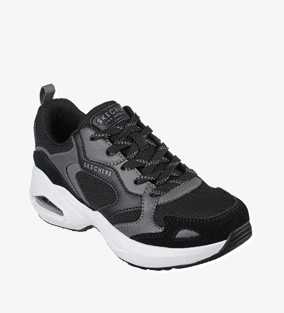 Skechers Bayan Skechers Ayakkabı Siyah-gri Kadın Deri Sneaker Si̇yah 177050 Blk model görseli