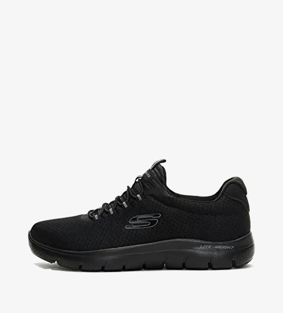 Skechers 52811TK BBK SUMMÄ°TS Siyah Sentetik - Tekstil Erkek Lifestyle Ayakkabı