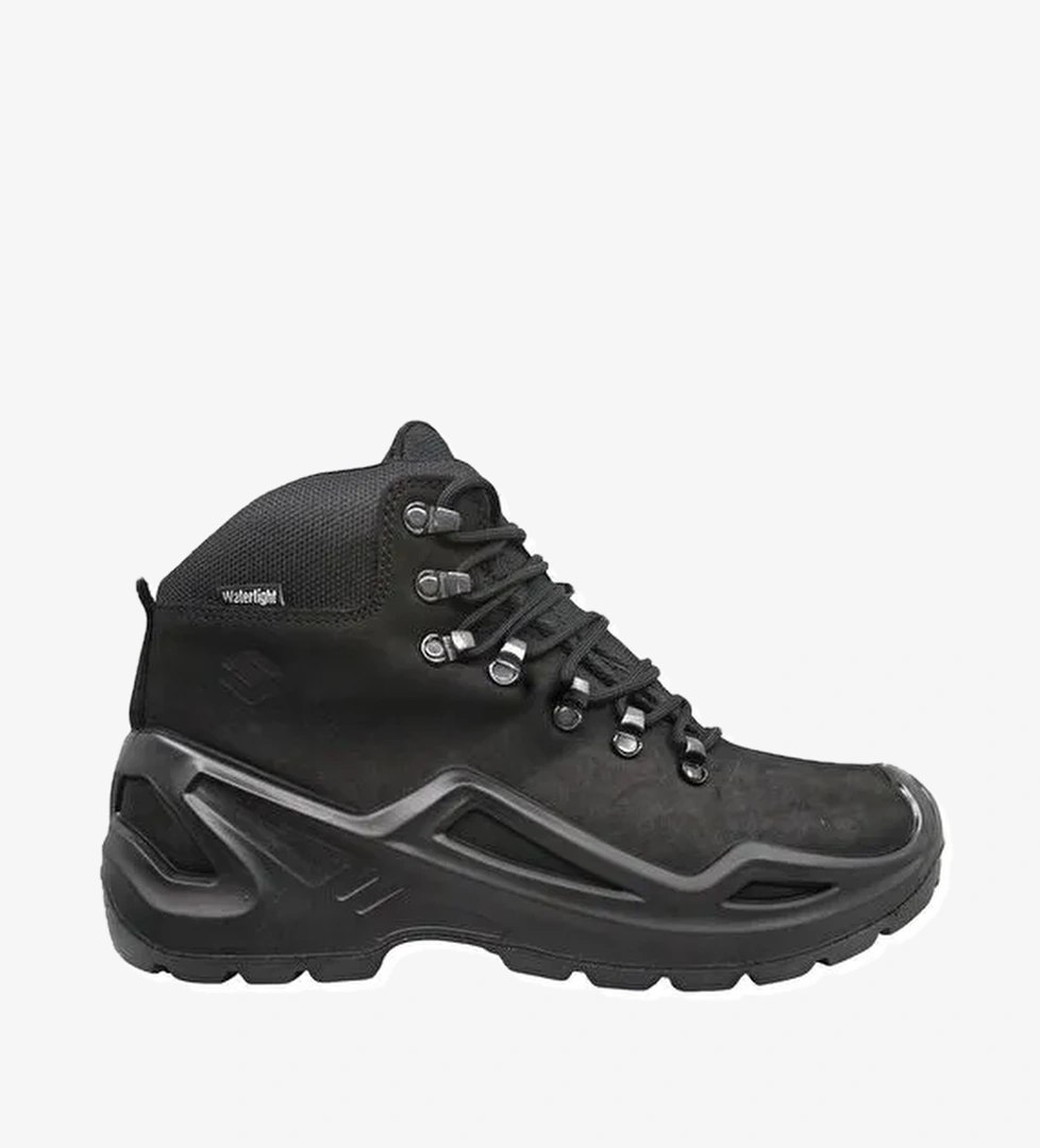 Scooter Deri Su Geçirmez Tactical Siyah Erkek Bot M3104NS - Görsel 1