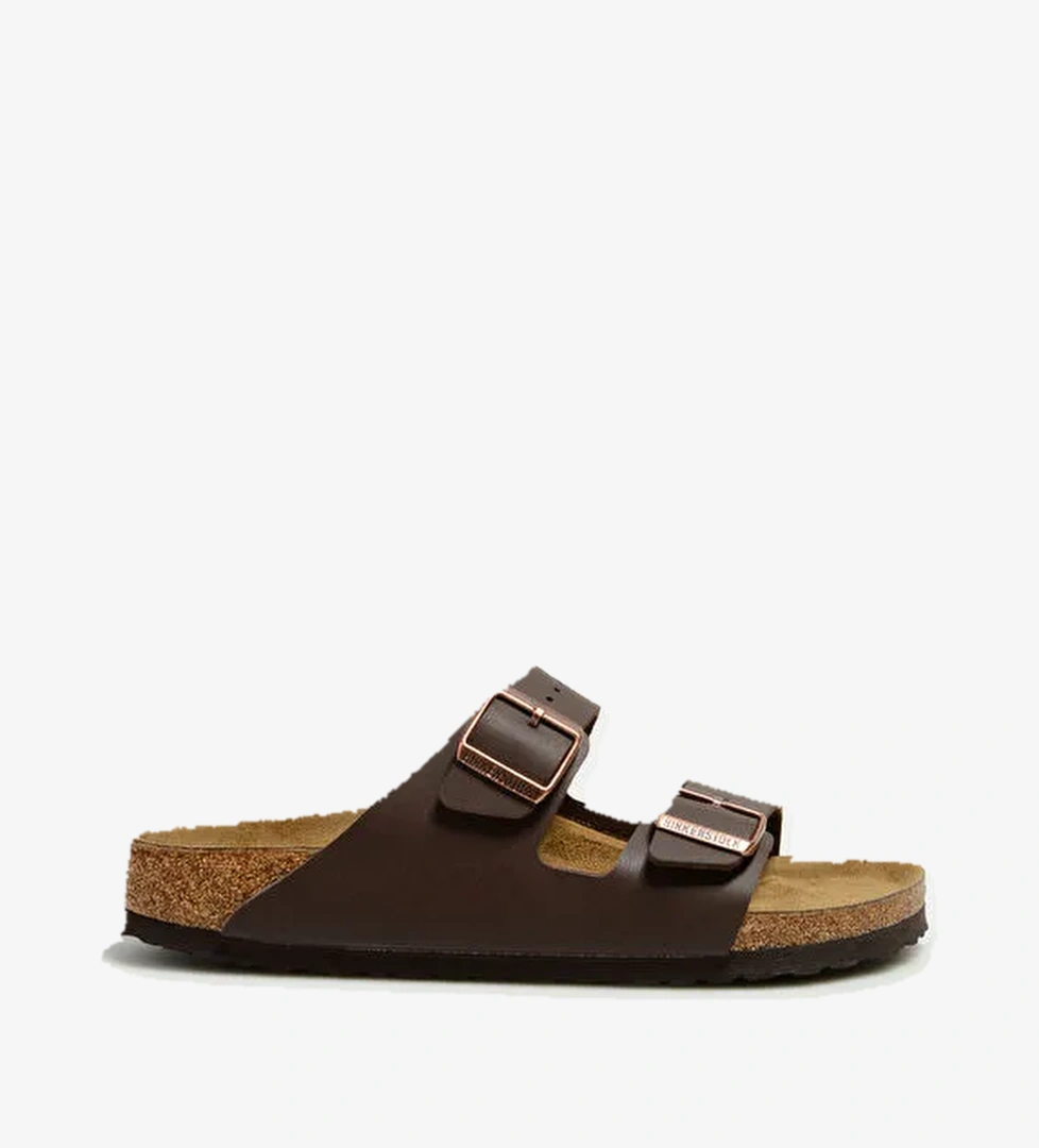 Birkenstock Kahverengi Erkek Deri Terlik ARIZONA BF