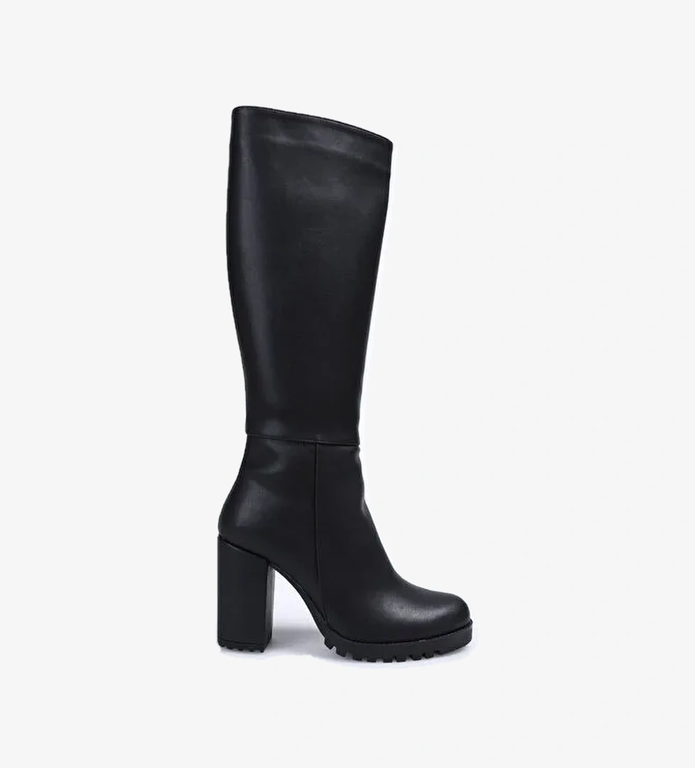 Fabrika Fabrika Siyah Kadın Topuklu Çizme CREMONA model görseli