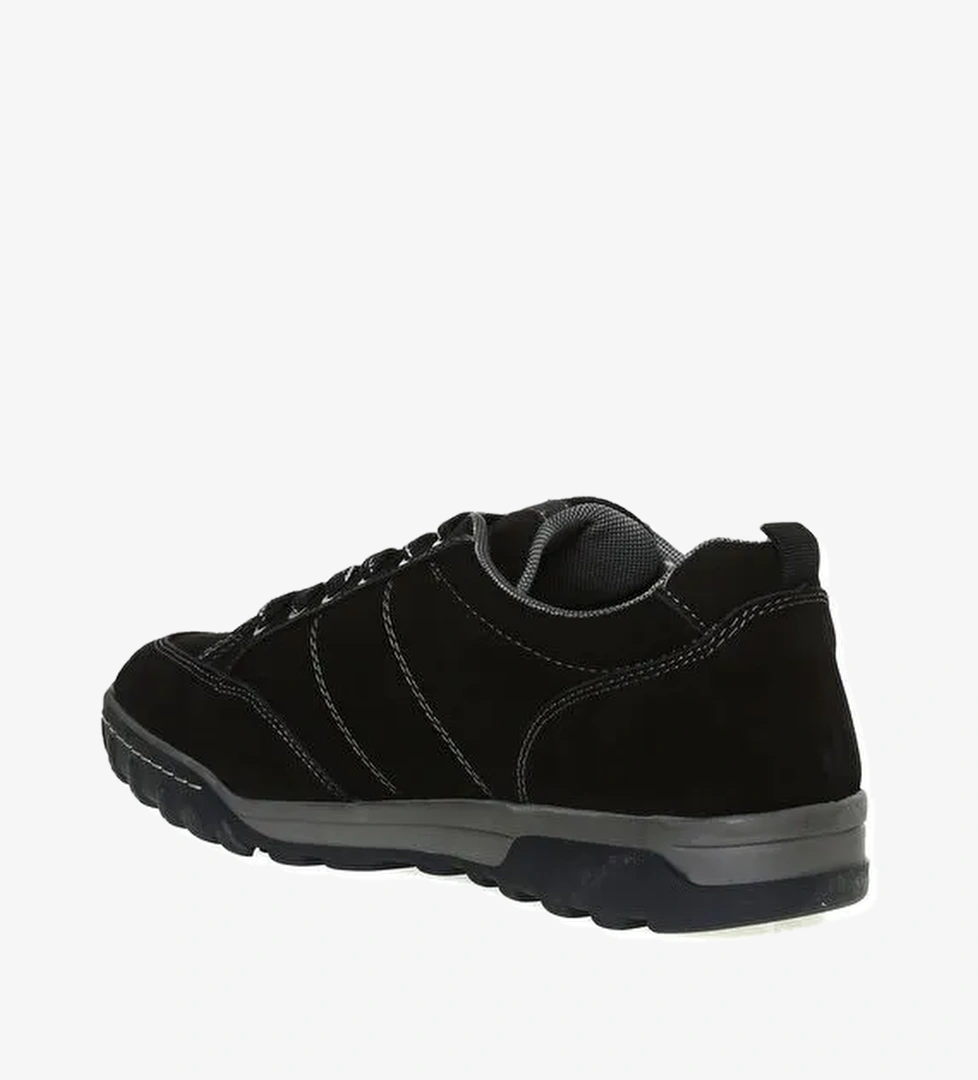 Hammer Jack Siyah Deri Erkek Günlük Spor Ayakkabı 102 19726 - Görsel 1