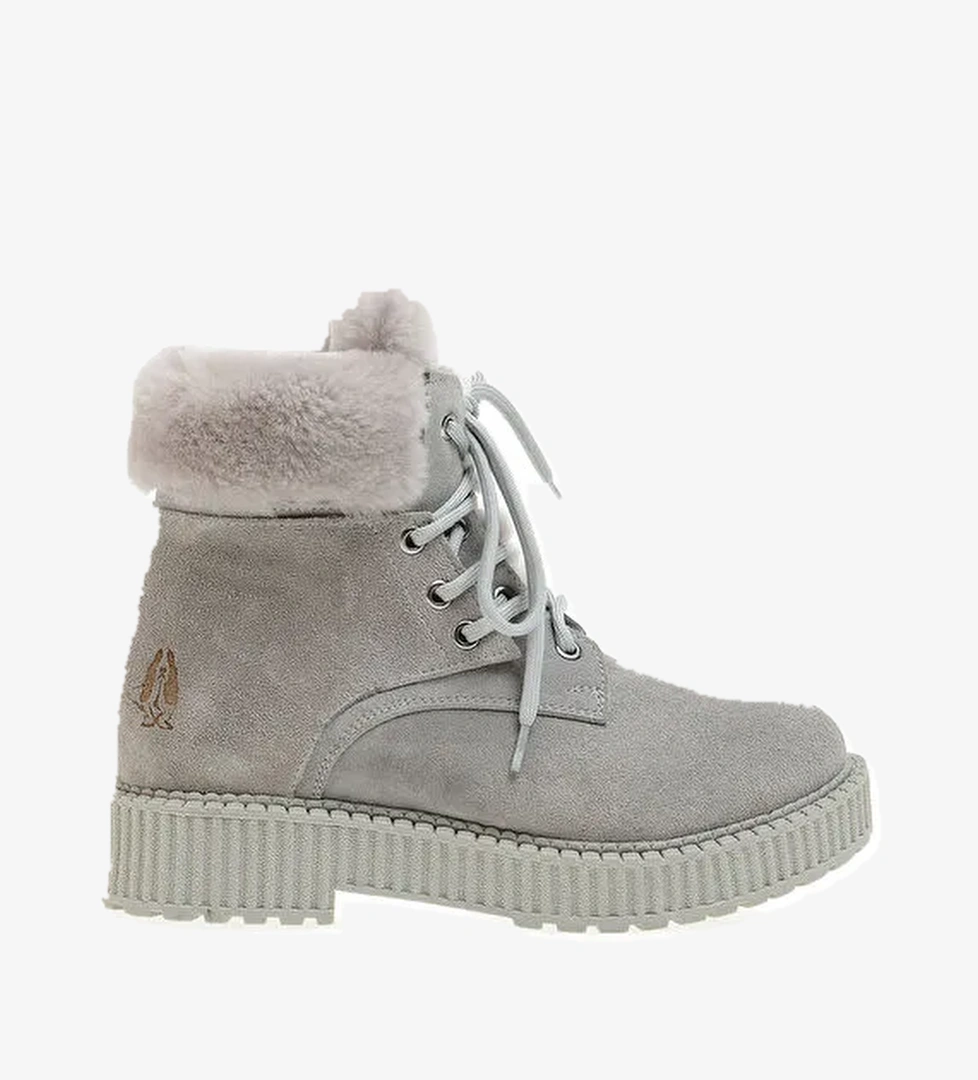 Hush Puppies Gri Kadın Deri Bot HP-315-010 - Görsel 1