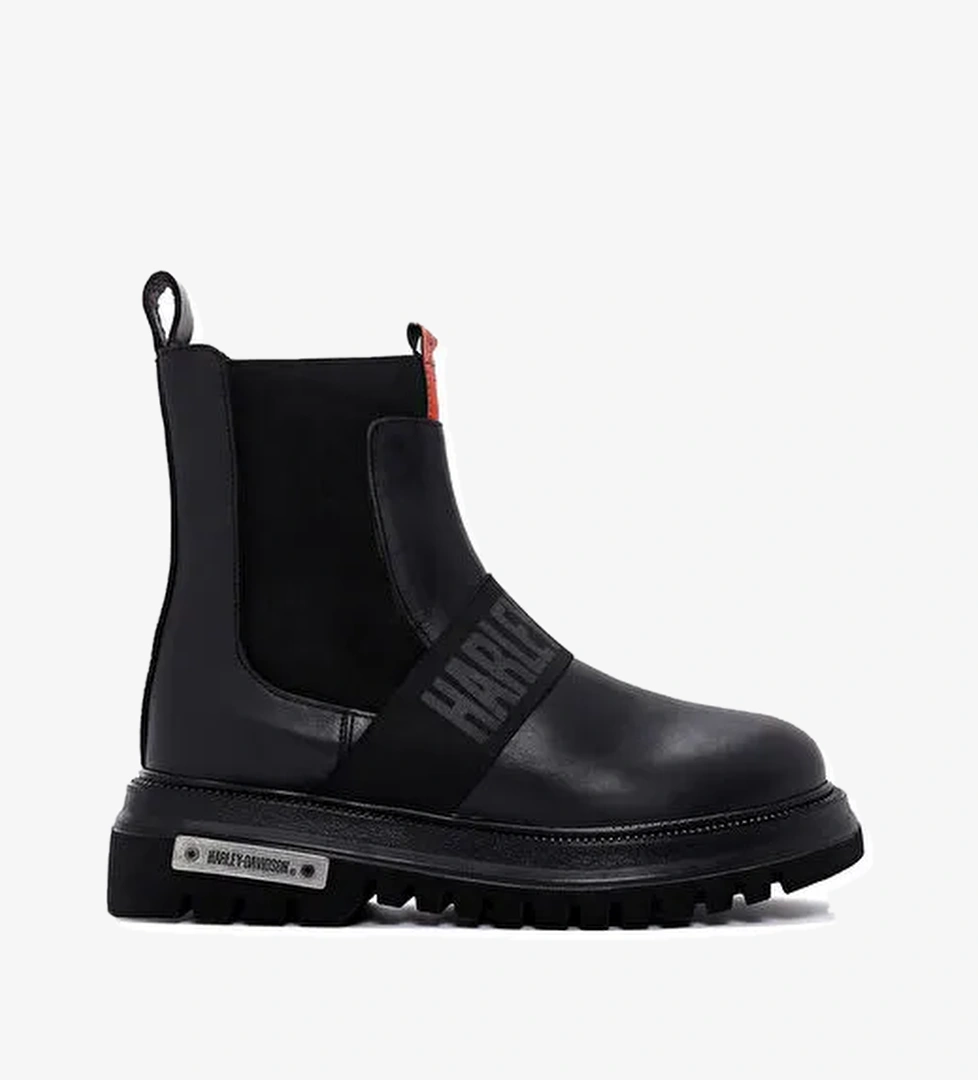 Harley Davidson Harley Siyah Davidson Kahverengi Erkek Deri Bot Polperro model görseli