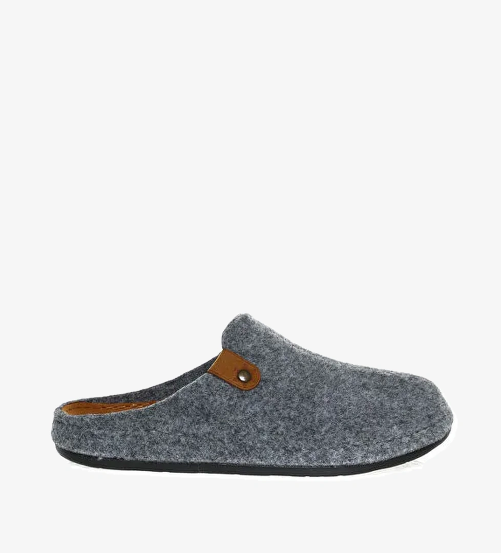 Twigy Füme Erkek Ev Terliği AA0442 - Görsel 1